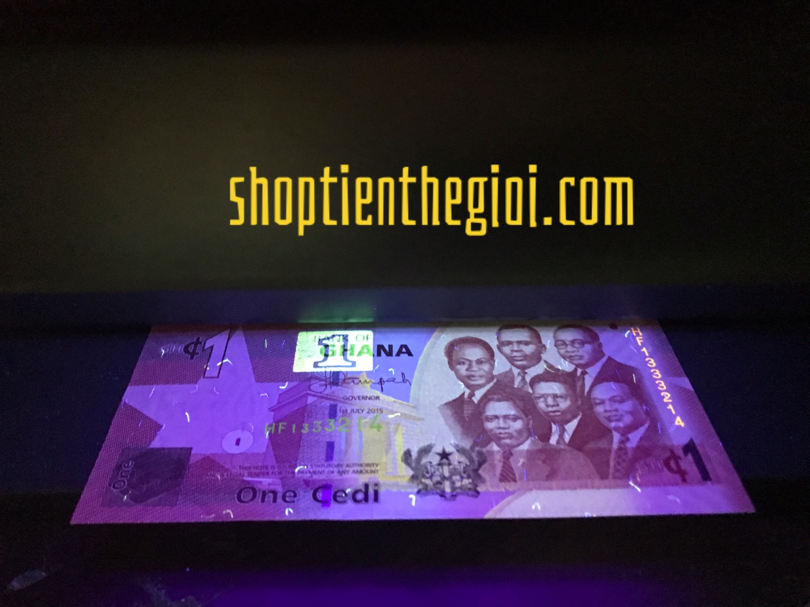 Tiền Ghana 1 Cedi 2019 UNC